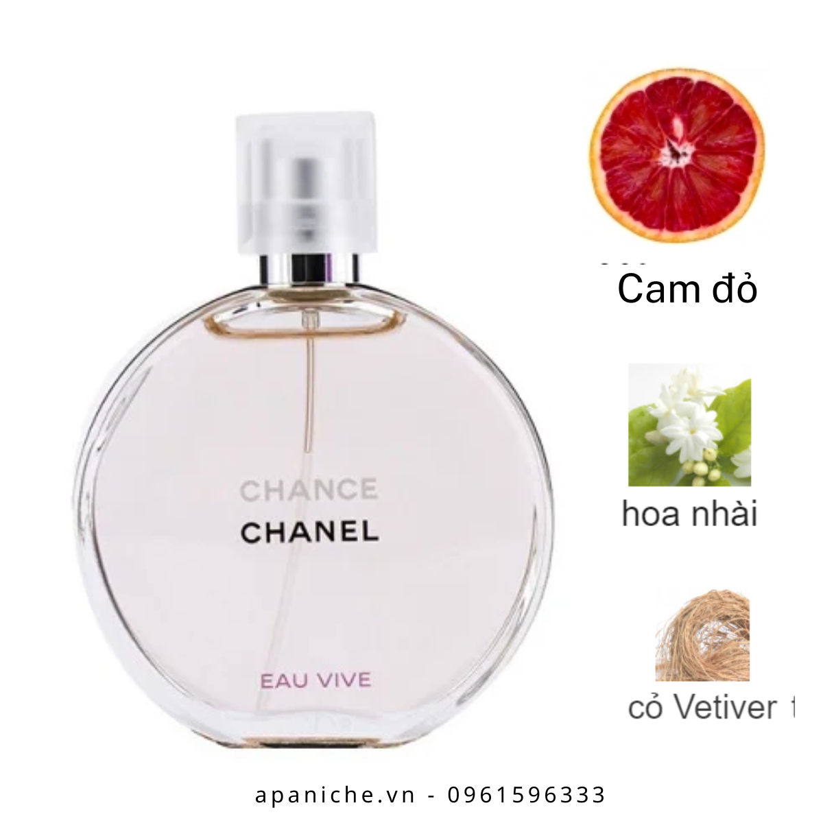 Chanel Chance Eau Vive Perfume Cabello 35ml  PromoFarma
