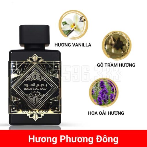 Lattafa-Bade-e-Al-Oud-Oud-For-Glory-EDP-mui-huong