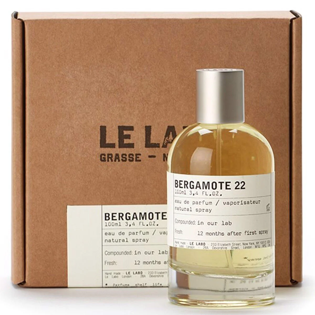 nước hoa hương cam chanh Le Labo Bergamote 22 EDP