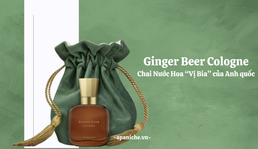 Giao diện của chai nước hoa Ginger Beer Cologne