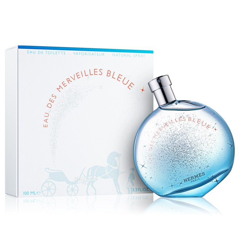 nước hoa mùi bạc hà cho nữ Hermes Eau Des Merveilles Bleue EDT