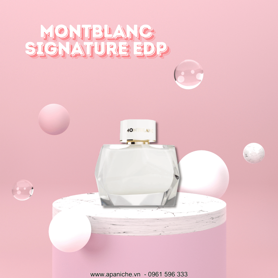 Nước Hoa Nữ Mùi Ngọt Montblanc Signature EDP