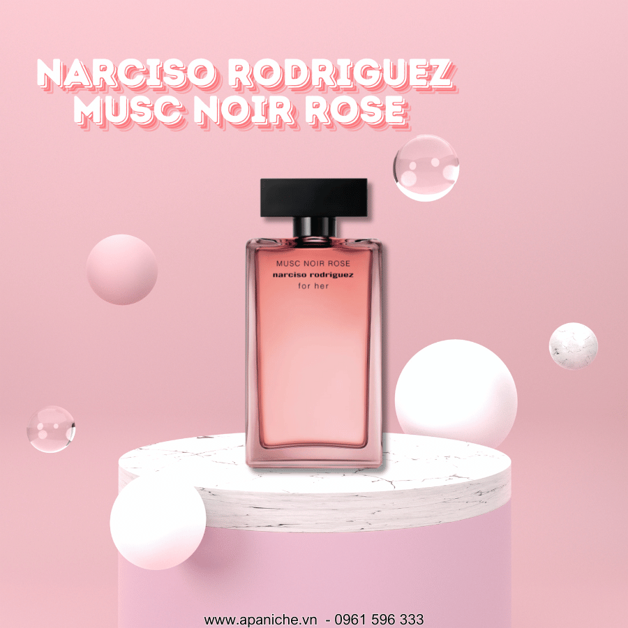 Nước Hoa Nữ Mùi Ngọt Narciso Rodriguez Musc Noir Rose