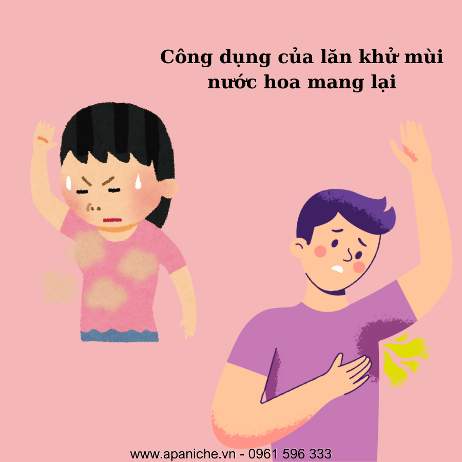 công dụng của lăn khử mùi nước hoa