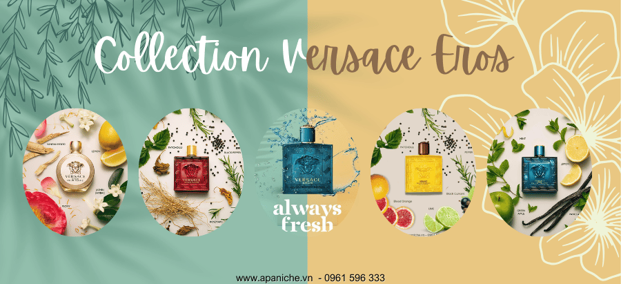 Cảm Nhận Sự Quyến Rũ Quyền Lực Của Versace Eros