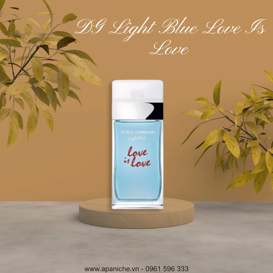 Light Blue Love Is Love Pour Femme