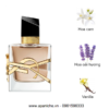yves saint laurent libre flowers flames edp mui huong