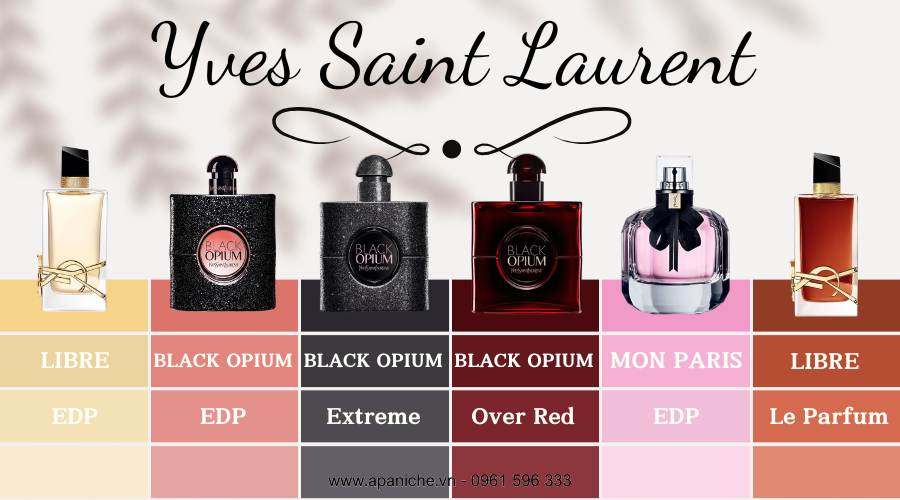 Ảnh thumb Danh mục Yves Saint Laurent nữ