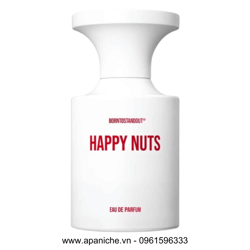 Logo BORNTOSTANDOUT BTSO Happy Nuts