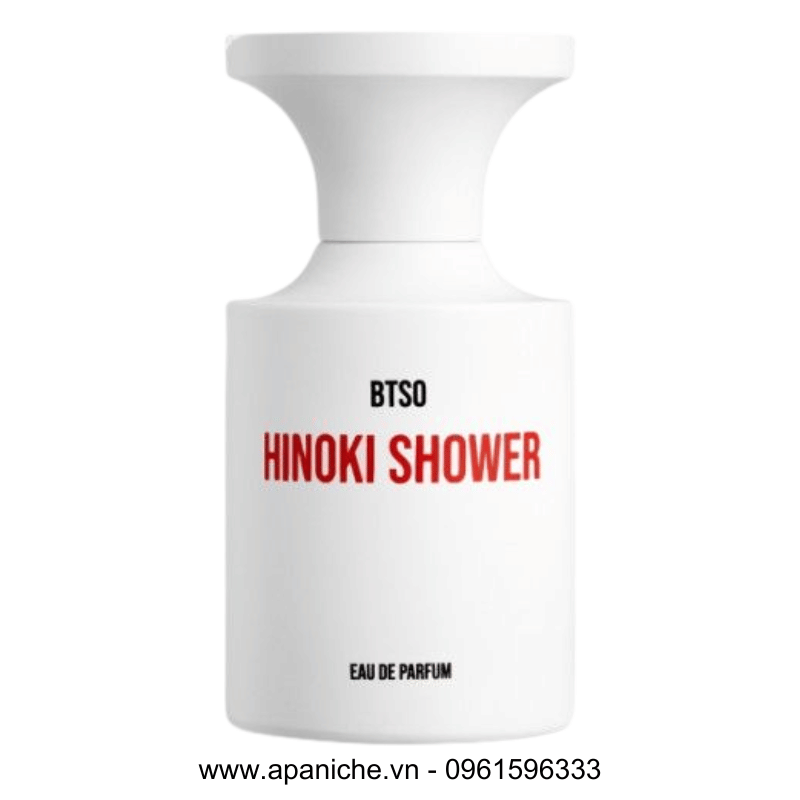 Logo BORNTOSTANDOUT BTSO Hinoki Shower