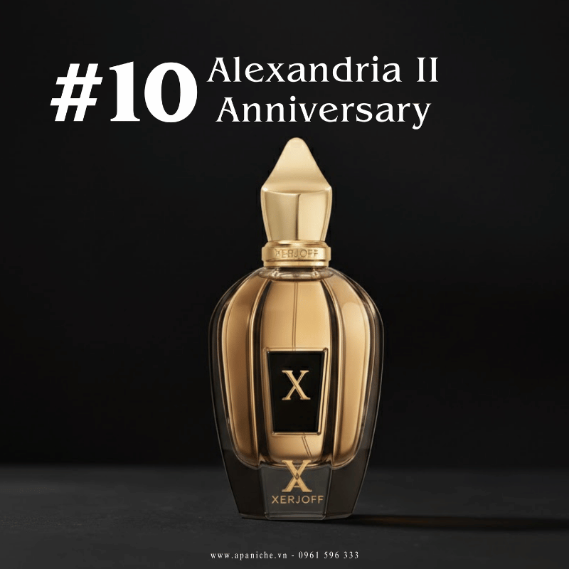 Nước hoa cao cấp 2025 Xerjoff Alexandria II Anniversary