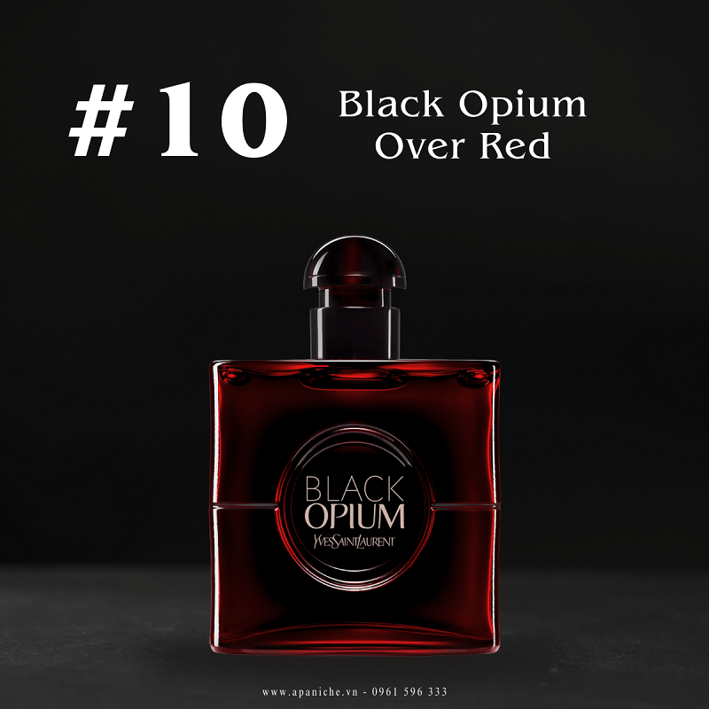Nước hoa nữ thơm lâu Yves Saint Laurent Black Opium Over Red