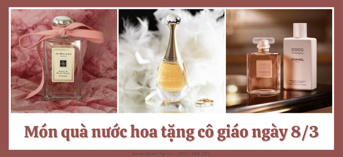 nước hoa làm quà 8-3 tặng cô giáo