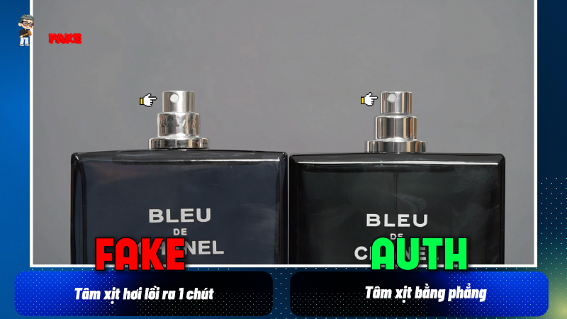 bleu chanel EDP thật giả