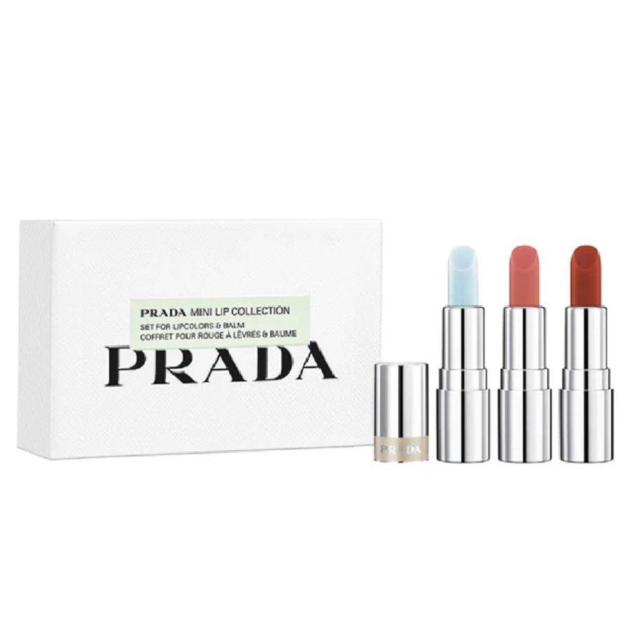Set Son Prada Mini Lip Collection Lipcolors & Balm apa niche