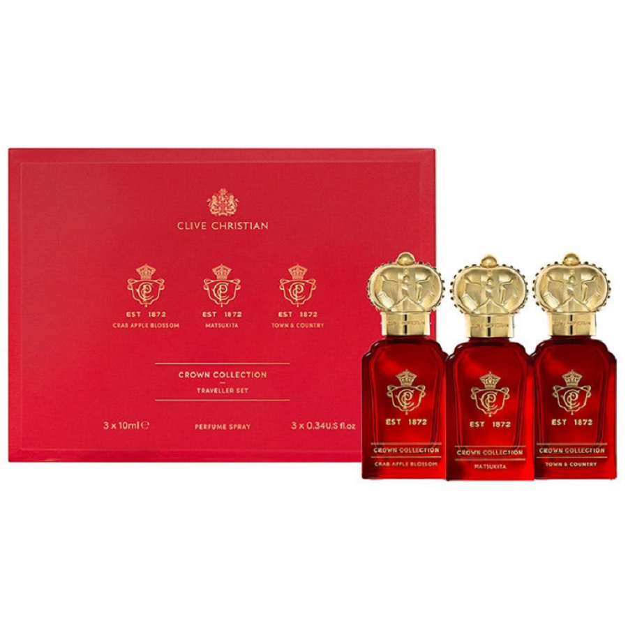 set Clive Christian Crown Collection Traveller Set apa niche