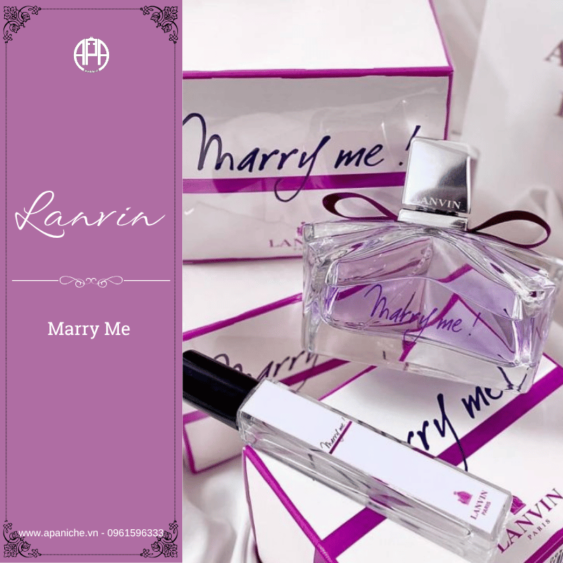 Nước hoa cho nữ giá bình dân Lanvin Marry Me EDP