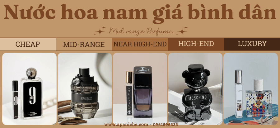 Nước hoa nam giá bình dân