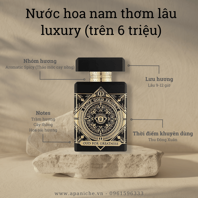 Nước hoa nam thơm lâu xa xỉ luxury Initio Parfums Prives Oud for Greatness