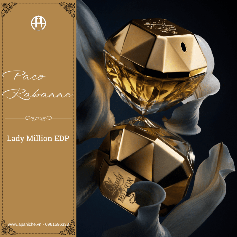 Nước hoa nữ thơm lâu giá bình dân Paco Rabanne Lady Million EDP