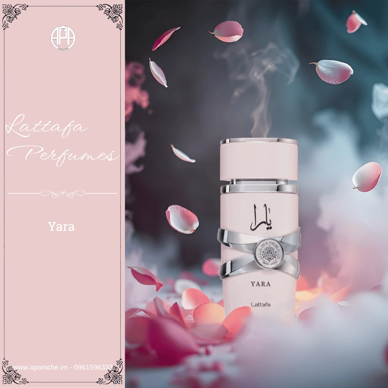 Nước hoa nữ thơm lâu giá rẻ Lattafa Yara EDP