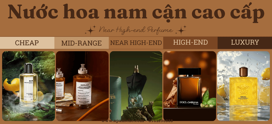 Nước hoa nam cận cao cấp