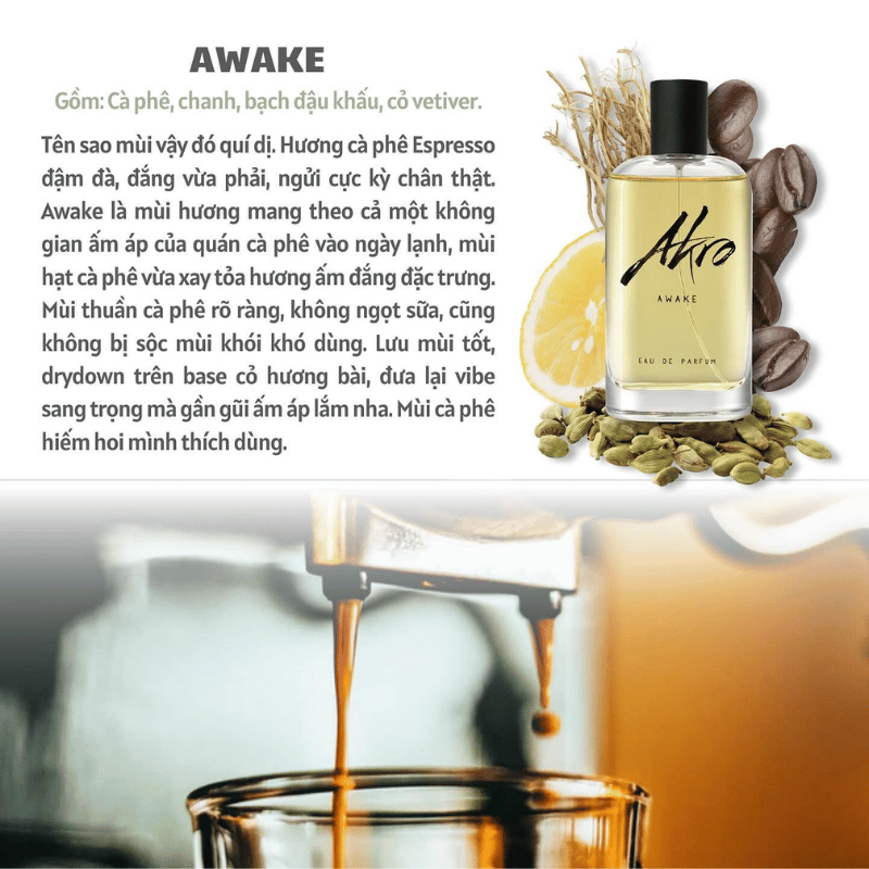 Nước hoa unisex Akro Awake