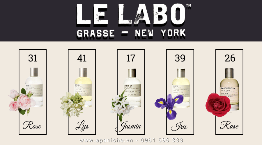 Danh mục thương hiệu nước hoa Le Labo nữ