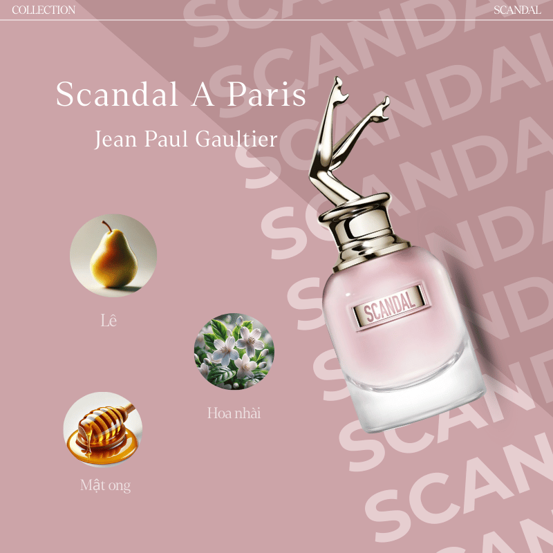 Nước hoa Jean Paul Gaultier Scandal A Paris EDT
