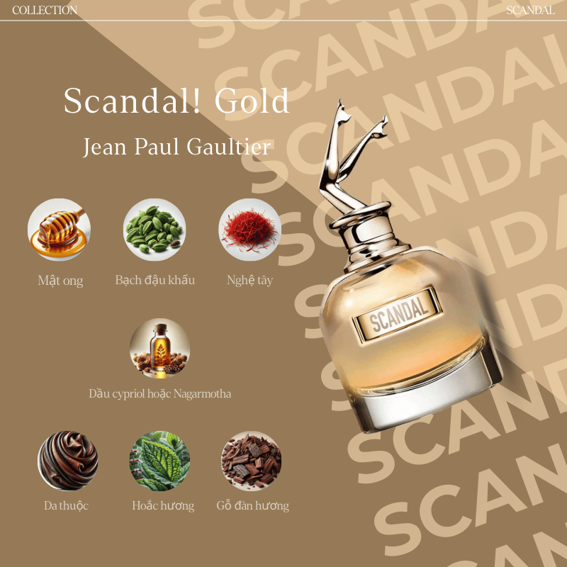 Nước hoa Jean Paul Gaultier Scandal Gold
