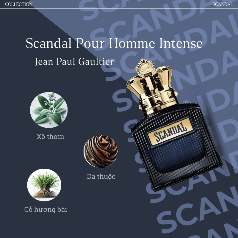 Nước hoa Jean Paul Gaultier Scandal Pour Homme Intense