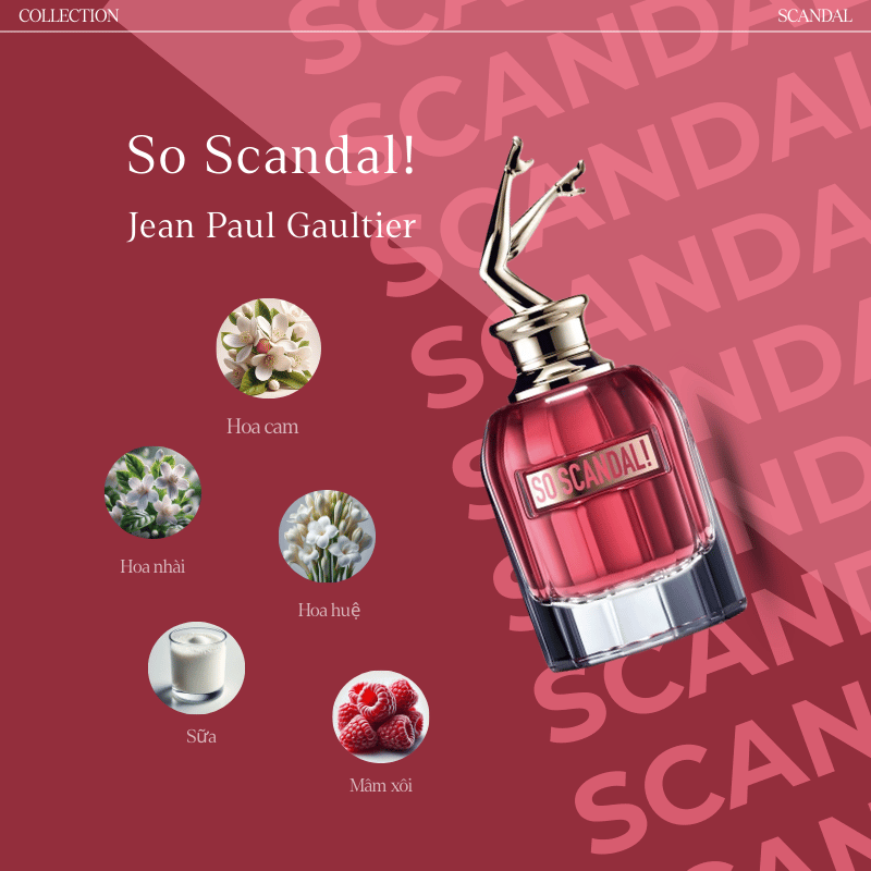 Nước hoa nữ Jean Paul Gaultier So Scandal EDP