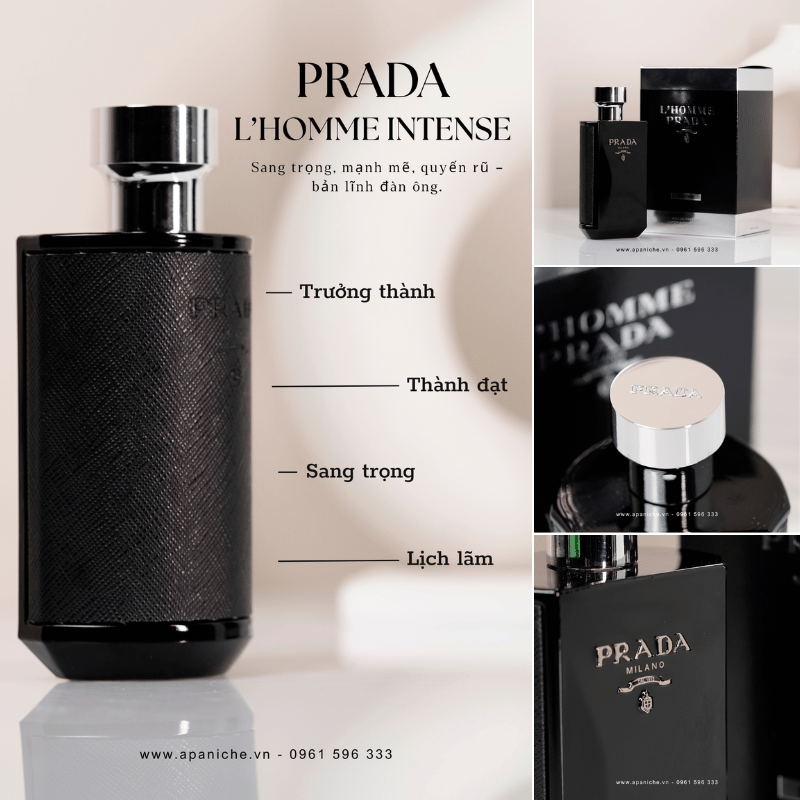 Thiết Kế Prada L'Homme Intense EDP Thiết Kế Prada L'Homme Intense EDP