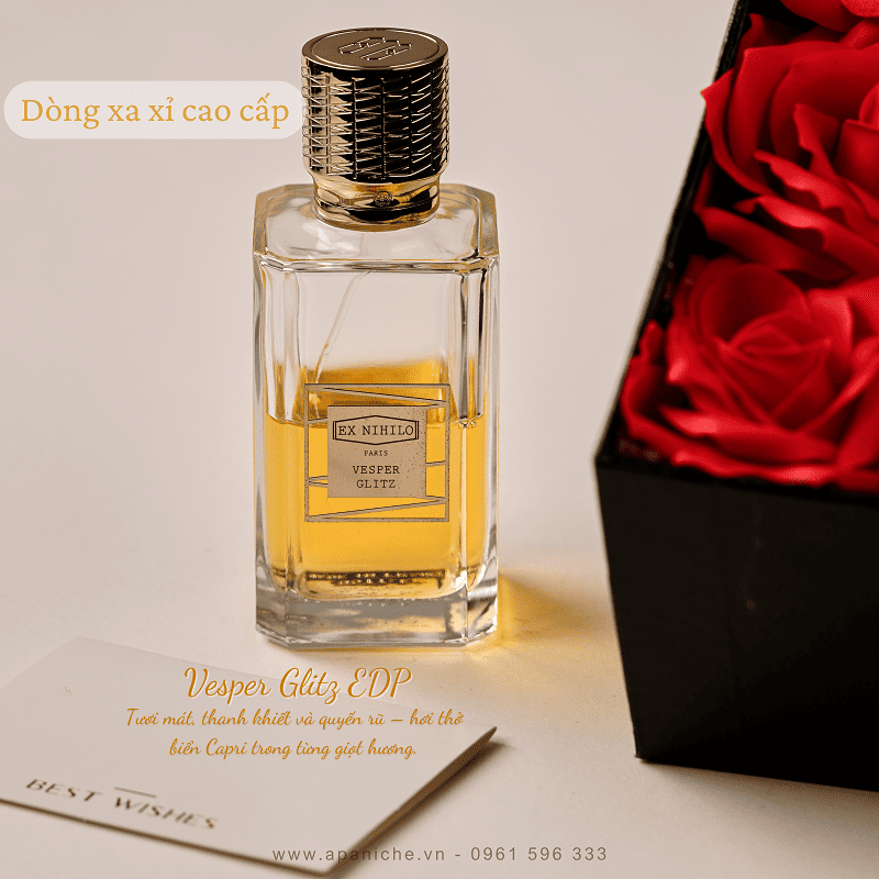 Nước hoa màu vàng unisex Ex Nihilo Vesper Glitz EDP