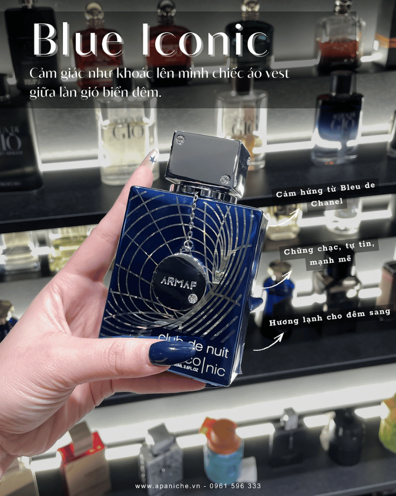 Nước Hoa Armaf Club De Nuit Blue Iconic EDP Nước Hoa Armaf Club De Nuit Blue Iconic EDP