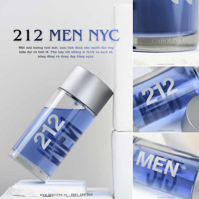 Thiết Kế Carolina Herrera 212 Men NYC EDT Thiết Kế Carolina Herrera 212 Men NYC EDT