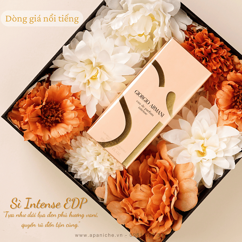 Nước hoa màu vàng Giorgio Armani Sì Intense EDP