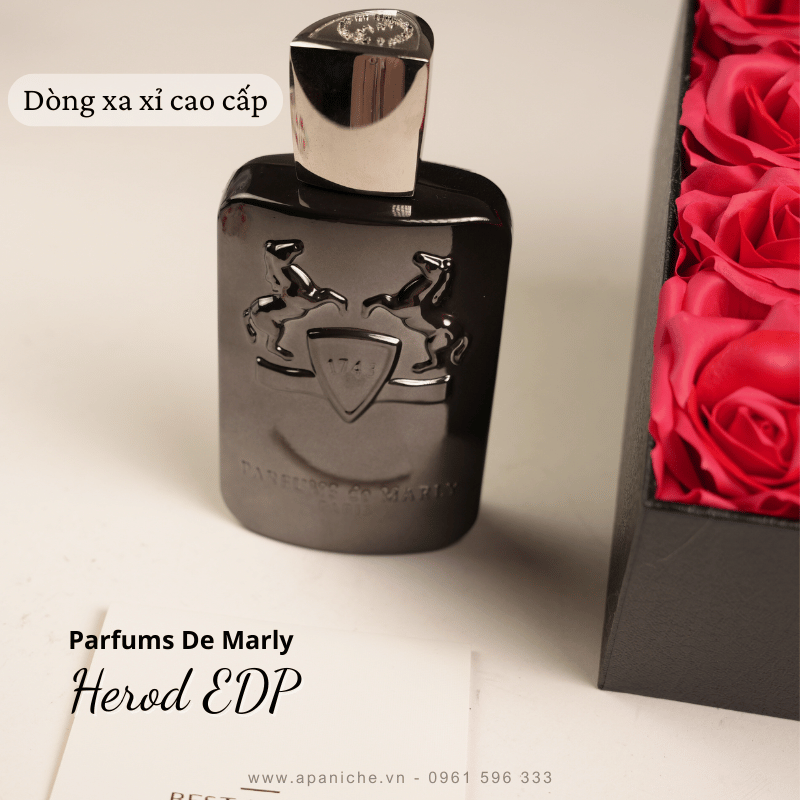 Nước hoa cao cấp màu đen Parfums De Marly Herod EDP