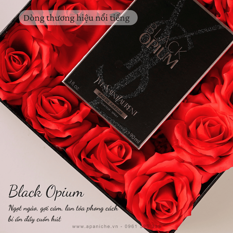 Nước hoa màu đen Yves Saint Laurent Black Opium EDP