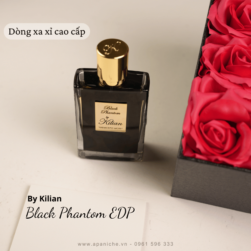 Nước hoa màu đen cho nam Kilian Black Phantom EDP 