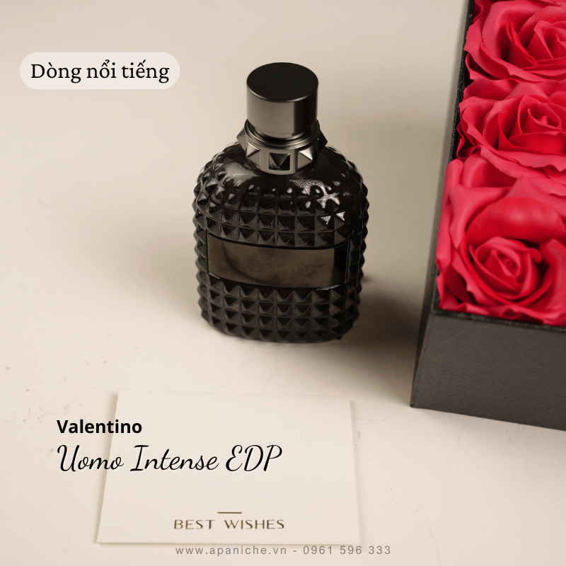 Nước hoa màu đen cho nam Valentino Uomo Intense EDP 