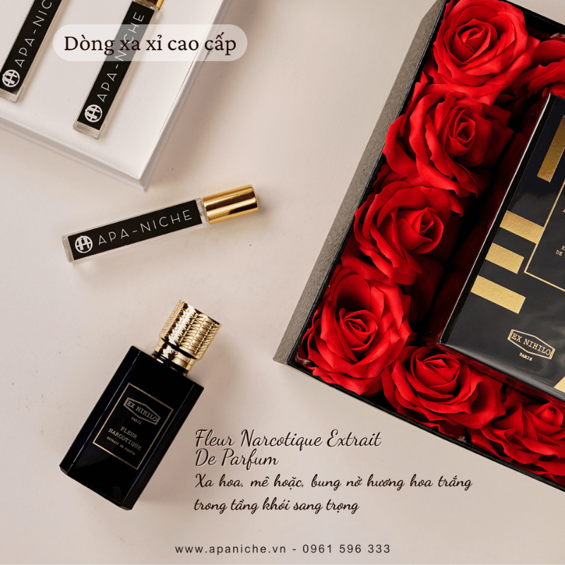 Nước hoa màu đen unisex Ex Nihilo Fleur Narcotique Extrait De Parfum 