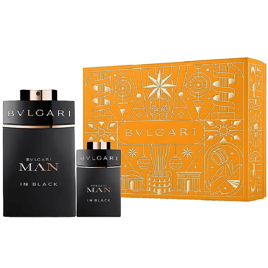 Set Bvlgari Man In Black EDP 100ml + 15ml apa niche
