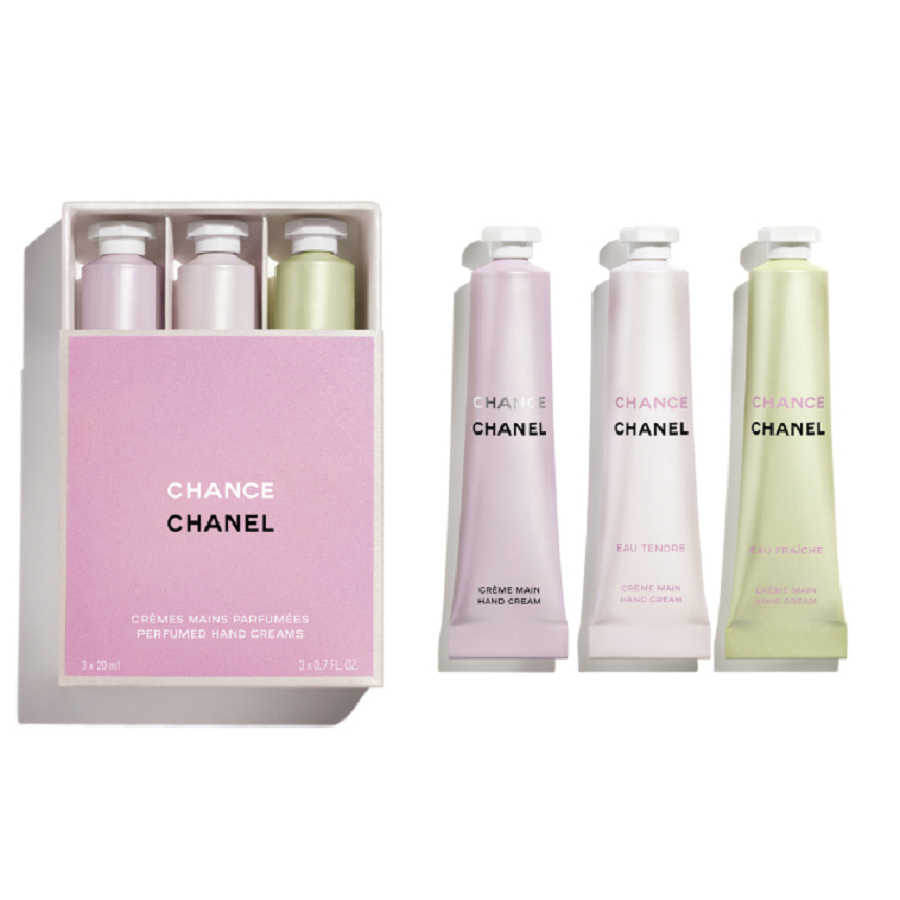 set Chanel Chance Perfumed Hand Creams apa niche