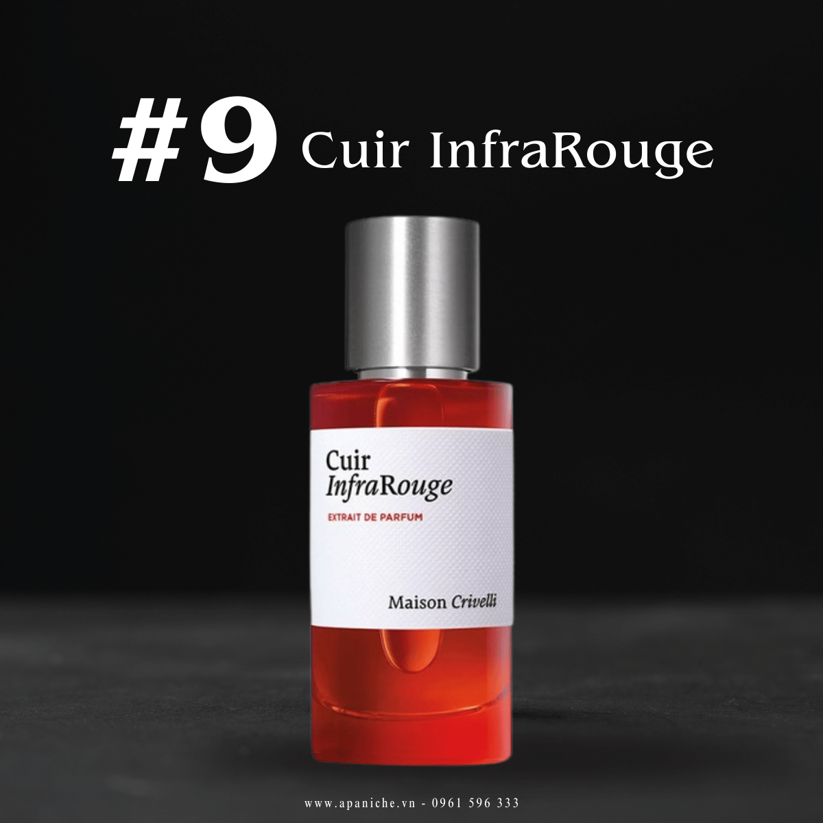 Nước hoa da thuộc Maison Crivelli Cuir InfraRouge