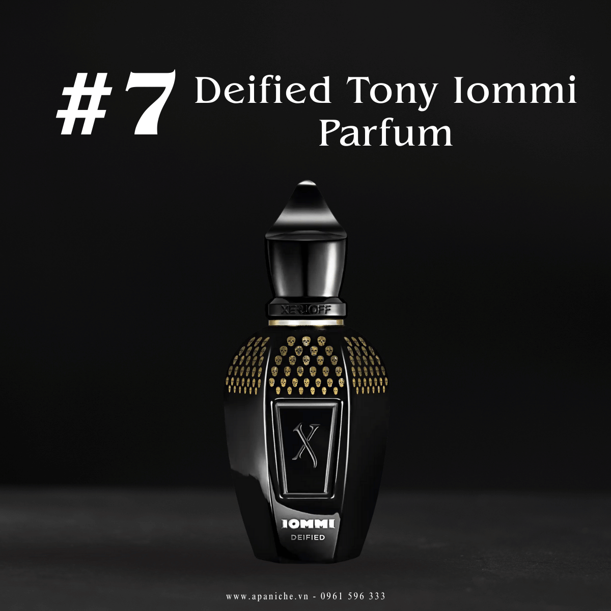 Nước hoa da thuộc Xerjoff Deified Tony Iommi Parfum