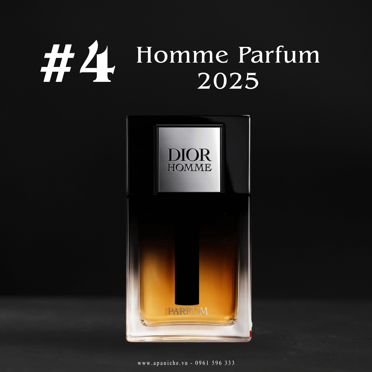 Nước hoa diên vĩ chính hãng cho nam Dior Homme Parfum 2025
