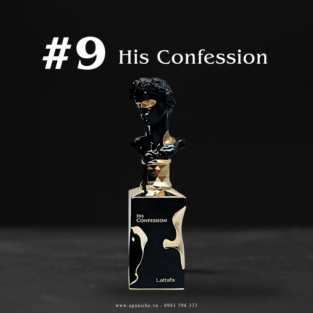 Nước hoa diên vĩ cho nam 2025 Lattafa Perfumes His Confession