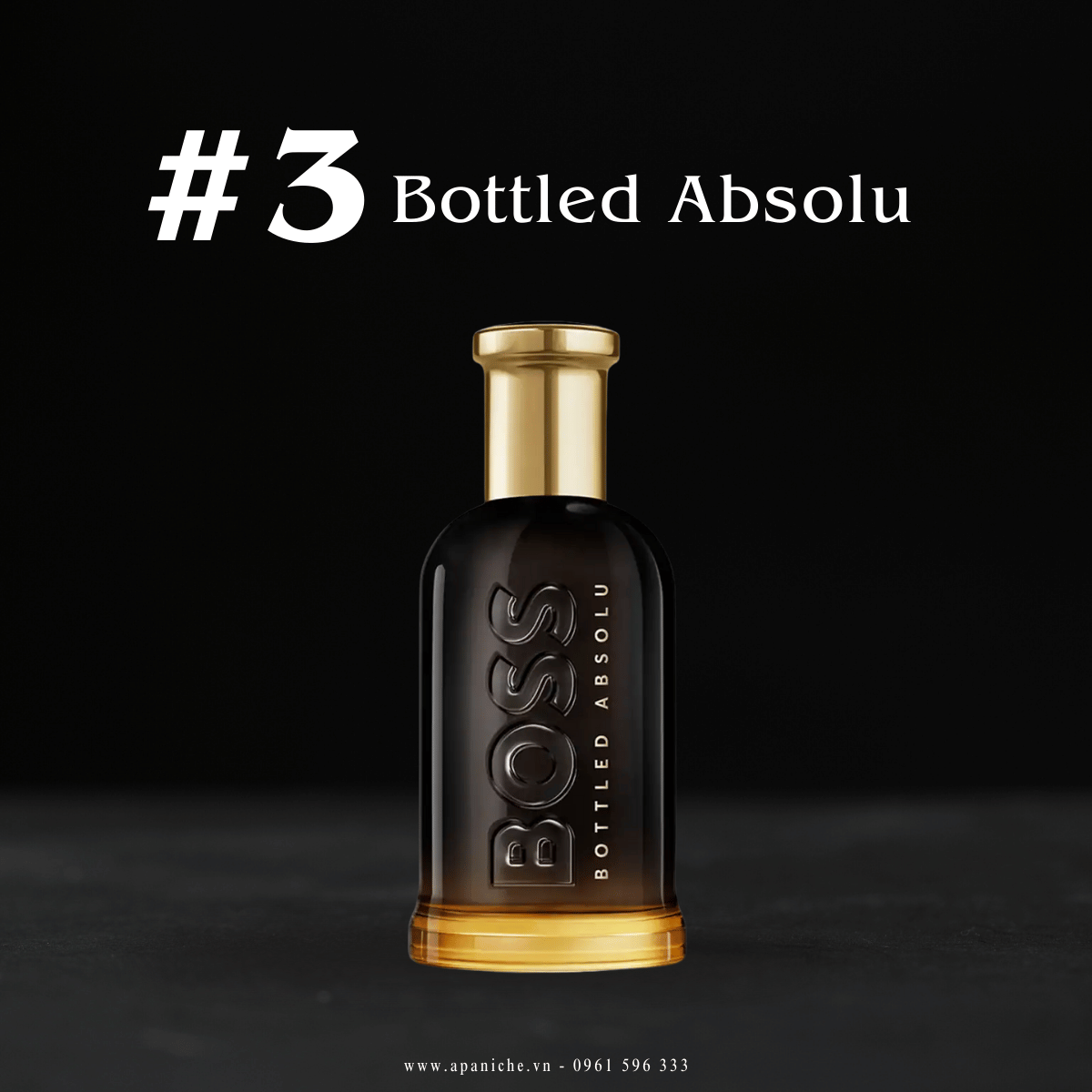 Nước hoa hương da thuộc Hugo Boss Bottled Absolu