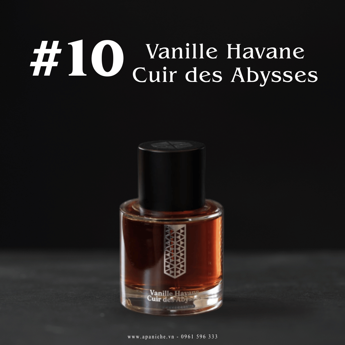 Nước hoa mùi da thuộc Les Indemodables Vanille Havane Cuir des Abysses 2025